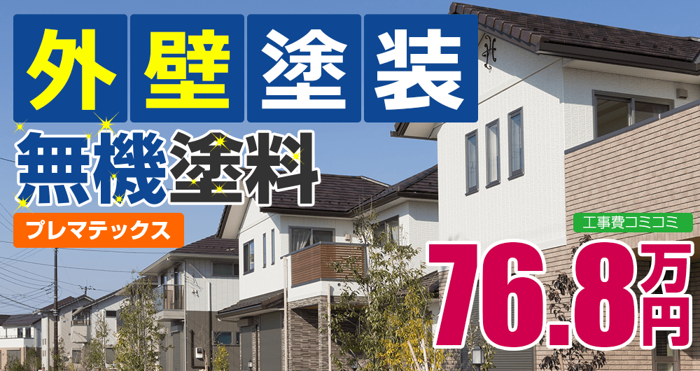 無機塗装塗装 76.8万円