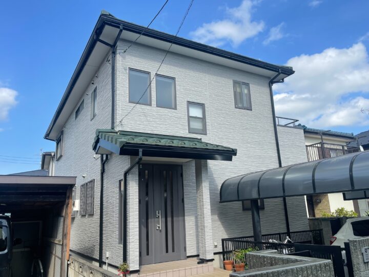 茨城県牛久市南　お客様の評価いただきました。外壁塗装・防水工事