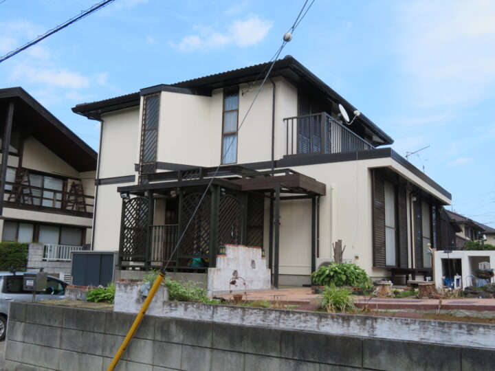 茨城県龍ヶ崎市長山　お客様の評価　外壁・屋根塗装
