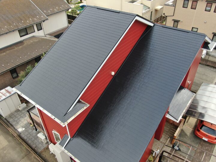 茨城県つくば市 松代にて外壁・屋根塗装が鮮やかに完成しました