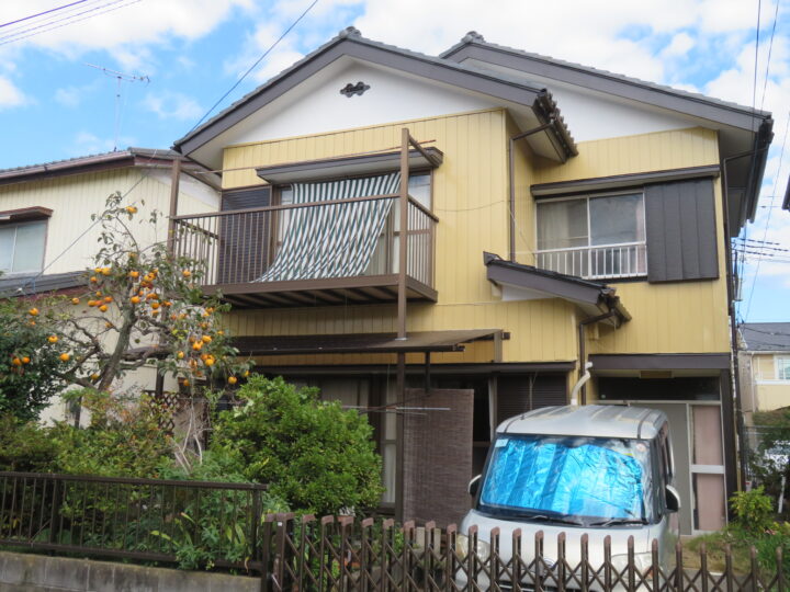 龍ヶ崎市・S様邸・外壁塗装、雨樋交換、破風板 板金巻き、軒天上張り工事