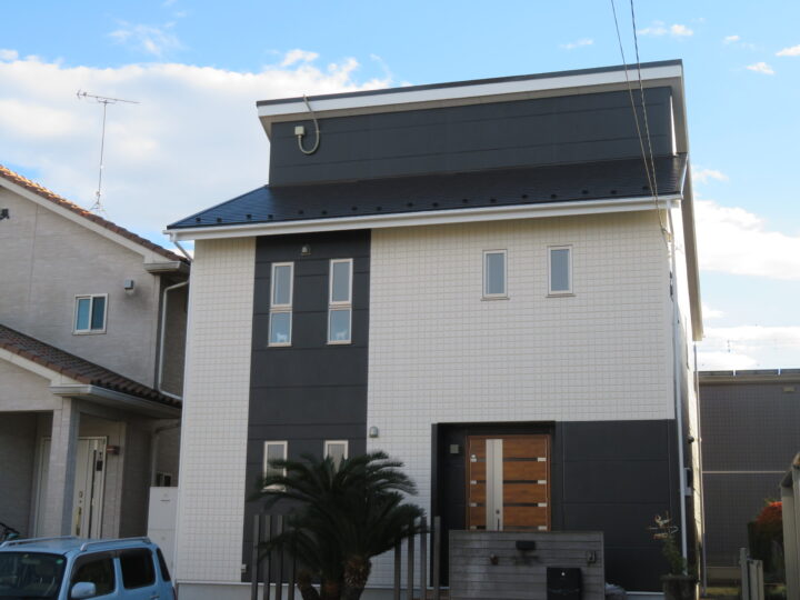 牛久市・K様邸・外壁屋根塗装および防水工事