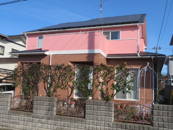 利根町・N様邸・外壁屋根塗装および防水工事