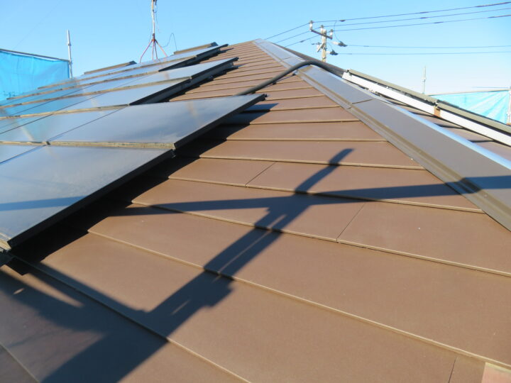 牛久市・S様邸・屋根カバー工事
