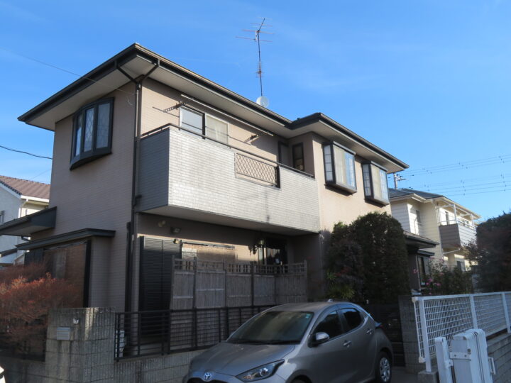 牛久市・Y様邸・外壁屋根塗装工事